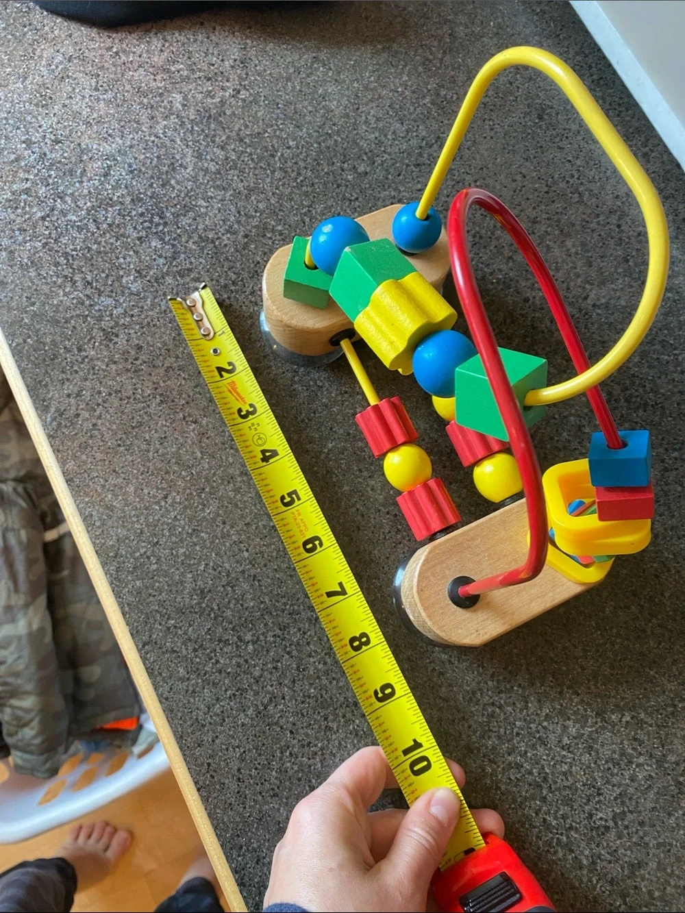 Melissa & Doug Red, Yellow, Blue & Green Bead Maze Activity